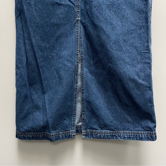 🔵 Vintage Cotton Ginny Jean Skirt (Size 3) - Picture 3 of 9